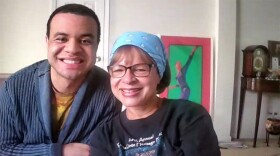 Jacqelyn Stokes and her son Quenton Stokes-Brown.