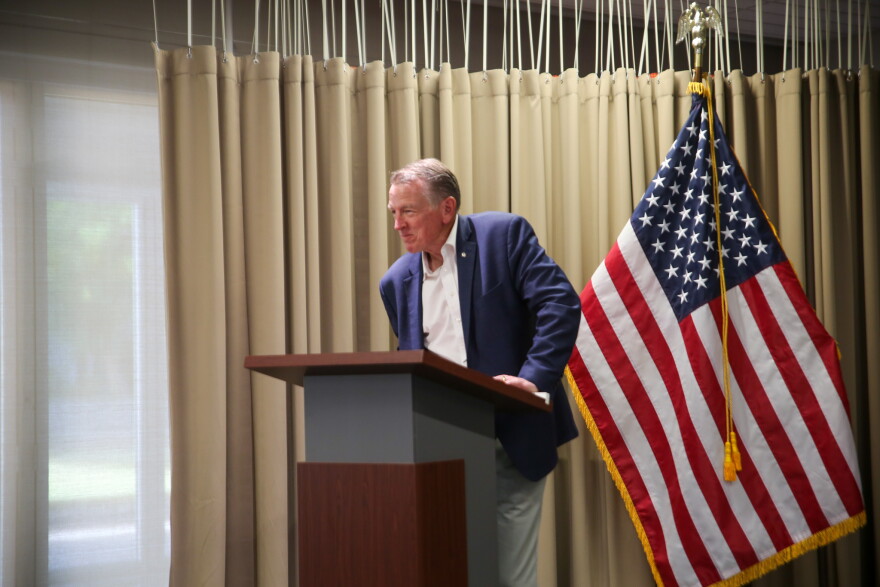 "It's always great to be back in Yuma, and Yuma, you set the stage for everything and you're setting it again with SB — you know, small business," said U.S. Rep. Paul Gosar. "... It's exciting times for Arizona because we're leading the way. And like I said, California, move out of the way because here comes Arizona!"