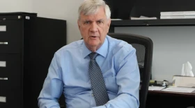 Legislative Inspector General Michael McCuskey speaks to Capitol News Illinois during an interview on June 6, 2023.