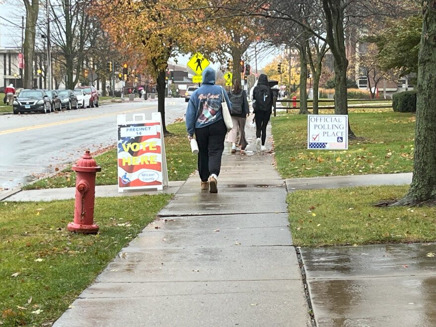 Despite Election Day getting off to a rainy start, some election judges say it's not the weather that will make a huge difference in polling place turnout — but early voting could be responsible for slower traffic at some sites.