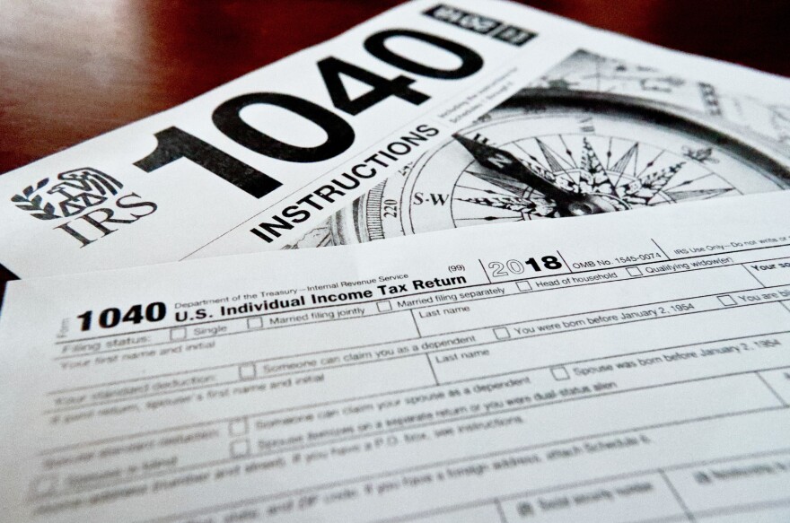 an IRS Form 1040