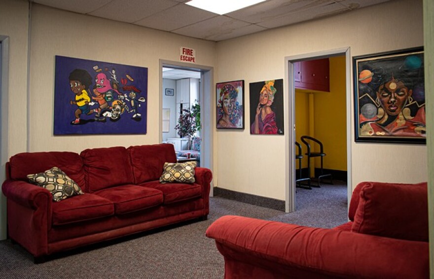 The 9th Floor Artists Collective functions as a community space in addition to its multiple studios.