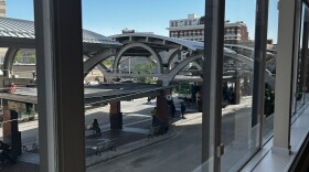 The new Dayton PD sub-station has a birds-eye-view of the Dayton RTA Hub.