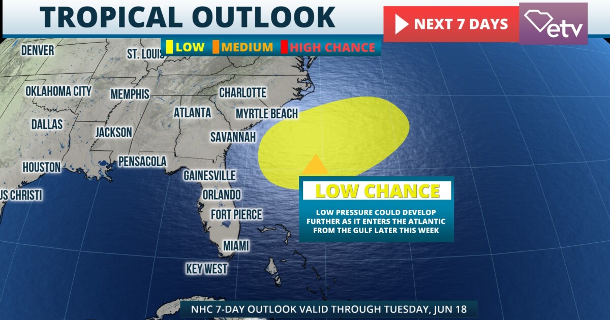 NHC monitoring area for development as heavy rain continues over South Florida