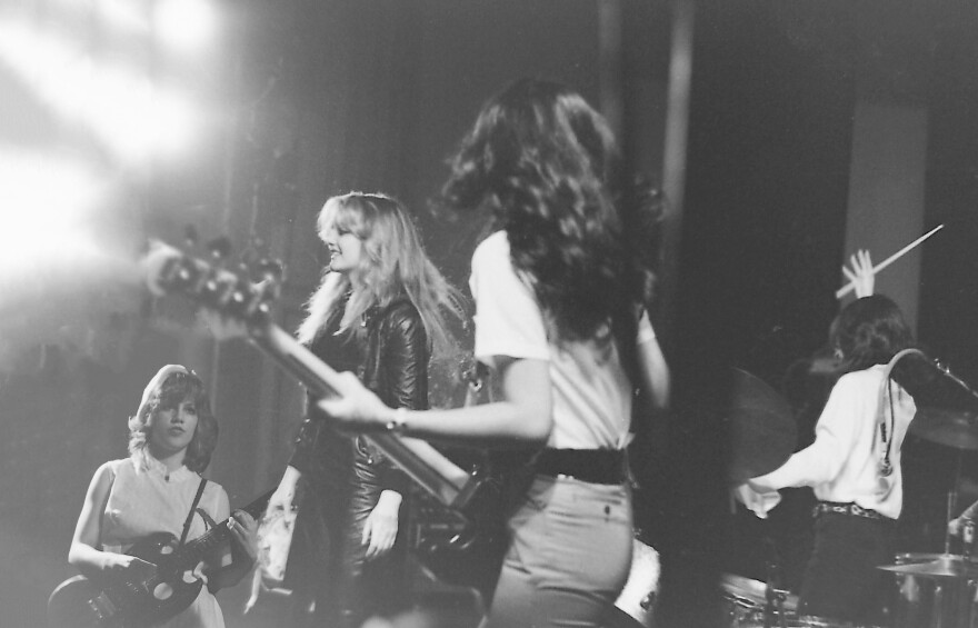 The Welders perform at Kiel Assembly Hall in July 1979.