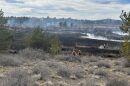 The Riverview Fire in La Pine in March was the first big wildfire of 2026.