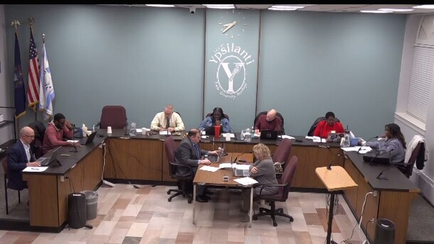 Ypsilanti City Council chambers.