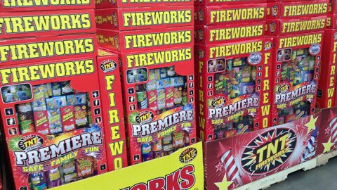 Fireworks packages in store