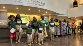Children from refugee and immigrant families took center stage at the Mint Museum in Charlotte on Wednesday night, performing traditional dances to celebrate Africa Day and the African Diaspora.