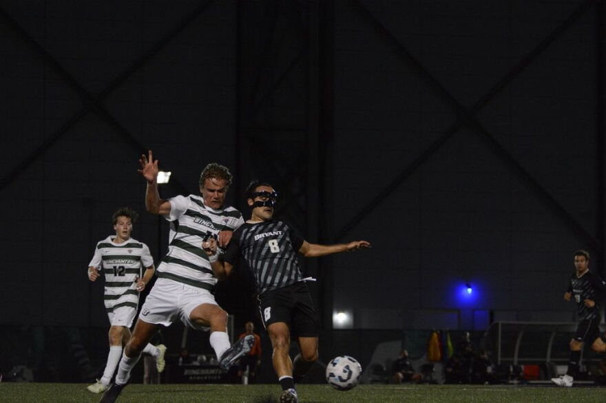 The Bryant men's soccer team is ranked No. 2 in the country.