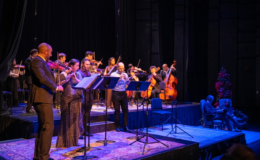 In performance at the Carlos Alvarez