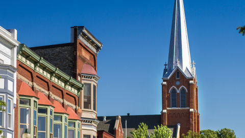 Downtown Petoskey.