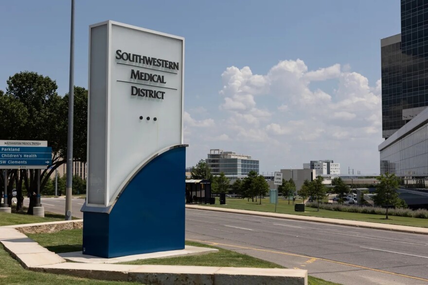 The UT Southwestern Medical Campus in Dallas on June 22, 2022.