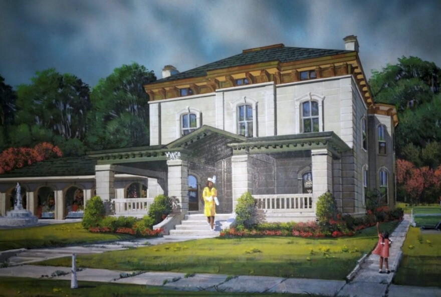 A rendering of the plans for the building. Elizabeth Early-Gainous, president of Early Visions, says she hopes the Early Visions Purpose Center will open by 2023.