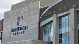 The Sanford Center on the south shore of Lake Bemidji on Sept. 10, 2026.