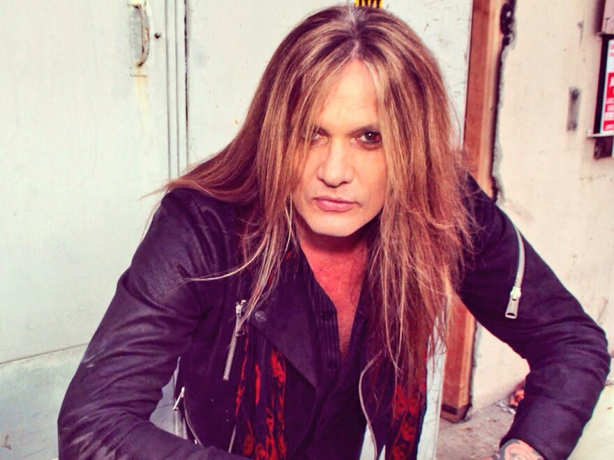 Sebastian Bach's new memoir is called 18 and Life on Skid Row.