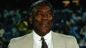 Bill White, pictured here at the 1991 MLB All-Star Game, was the president of the National League from 1989 to 1994. He began his baseball career as a first baseman with the then-New York Giants and later became a broadcaster with the Yankees.