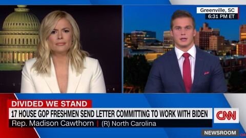 CNN's Pamela Brown interviewed U.S. Rep. Madison Cawthorn, R.-N.C., about his objections to Joe Biden's victory.