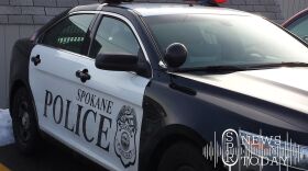 A car from the Spokane Police Department.