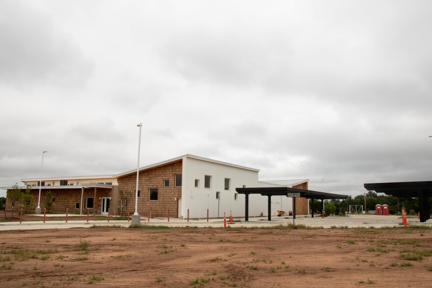 The Caddo Nation's child care center in Hinton, Oklahoma.