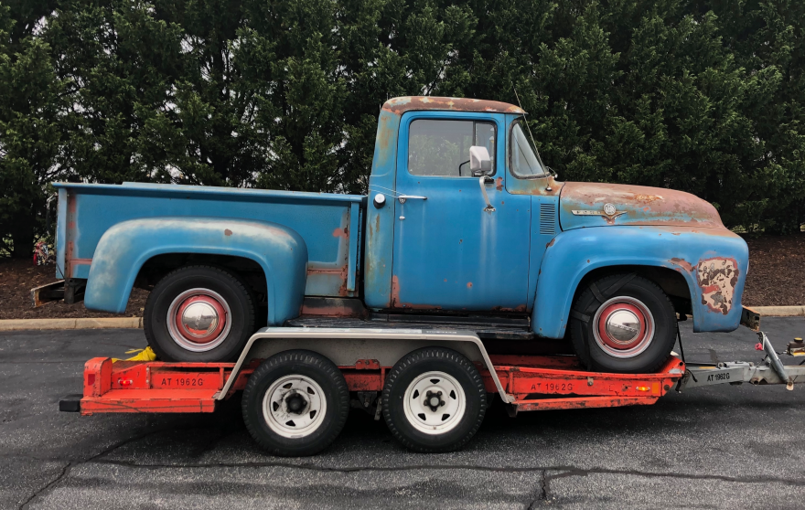 Jarrett Pumphrey is now the proud owner of his <em>own </em>old truck — a 1956 Ford F100. You can <a href="https://thepumphreybrothers.com/the-old-truck-irl">follow his progress restoring it here.</a>