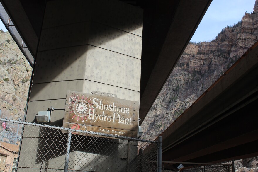 The Shoshone Hydroelectric Plant is operated by Xcel Energy, just off of I-70 in Glenwood Canyon. The water right that the company uses to generate power there is one of the oldest on the Colorado River.