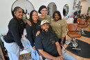 The Divine Hair Studios staff recently completed their OurHAIR training.