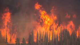 Idaho’s 2016 Pioneer Fire is one of an increasing number of wildfires in national forests. The cost of fighting such blazes is cutting into other U.S. Forest Service programs, including those in Alaska. (Photo courtesy National Forest Service)