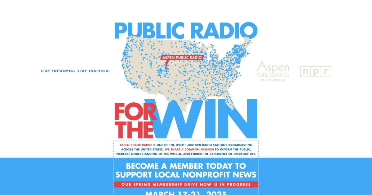 Become a Member to Support Local Nonprofit News! It’s the Aspen Public ...
