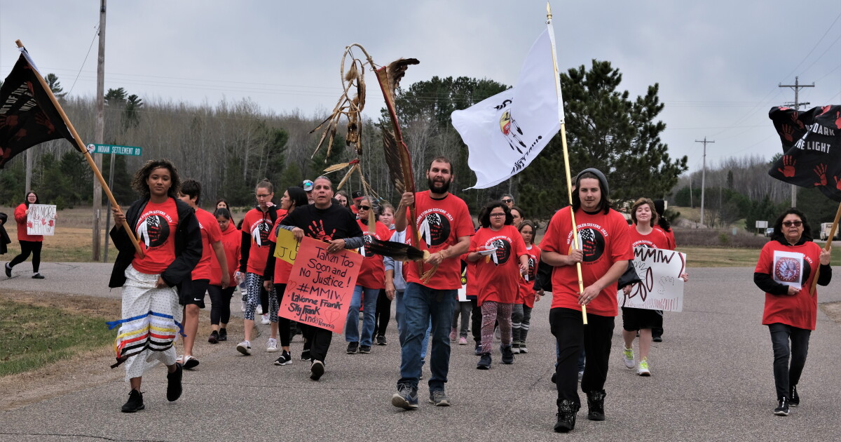 Dozens walk in Mole Lake to raise awareness for Murdered and Missing ...