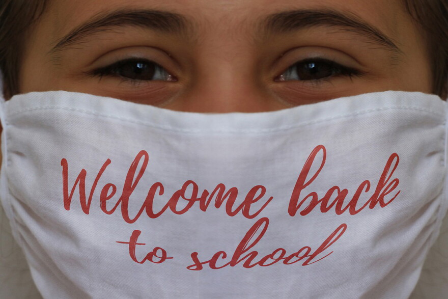 Experts say if your child is wearing a mask properly (covering mouth and nose), it will offer the necessary protection against COVID-19 and protect others around them.