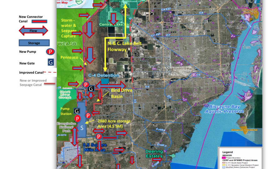 Bird Drive Basin flow path.png