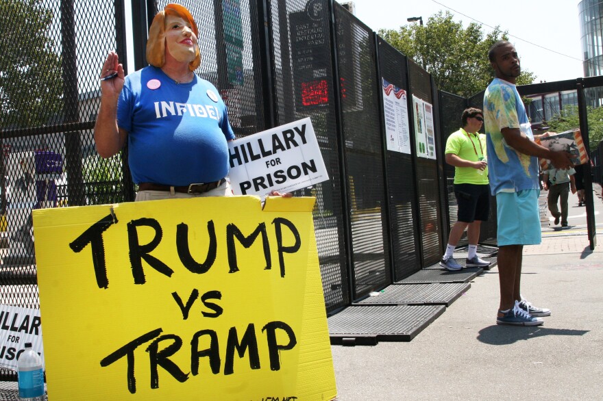 Bob Koontz, from Florida, is concerned about one thing: the Islamic State. Trump, he says, will handle it.