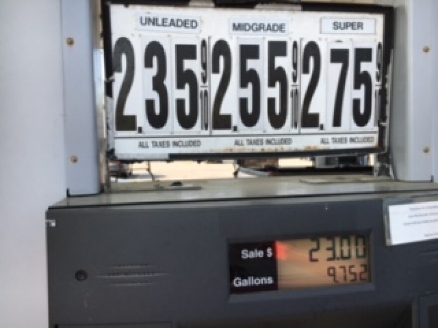 Gas was averaging around $2.78 on Memorial Day last year