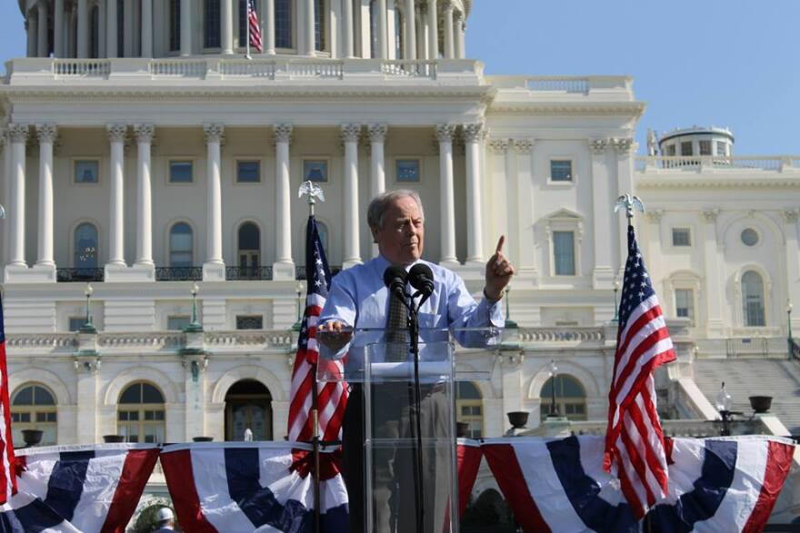 Congressman Ed Whitfield at an American Energy Jobs rally in Washington, D.C.