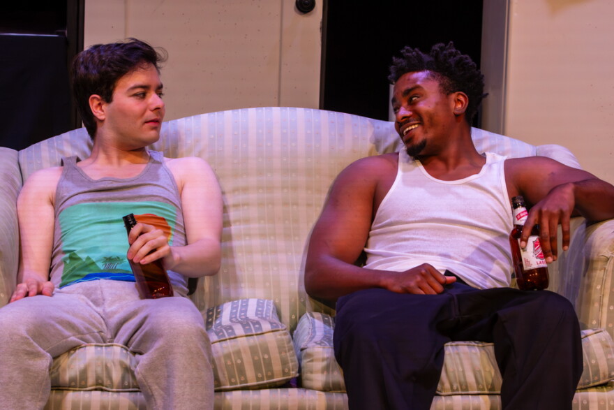 Alex LeBlanc & JāQuan Malik Jones in "Same Difference" at Wilbury Theatre Group. Credit: Erin X. Smithers