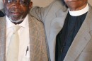Herman Blake, left, and Sidney Blake at StoryCorps in New York.