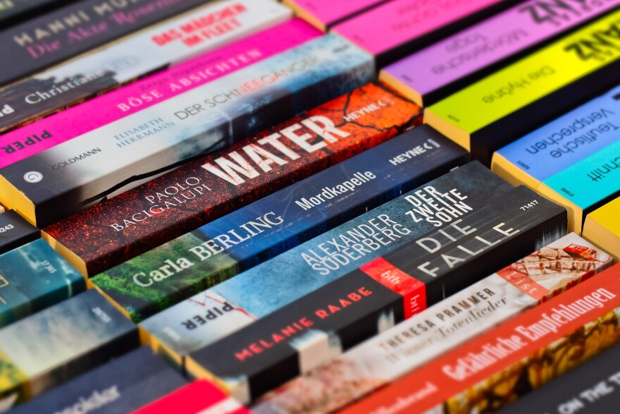 Books at a sale