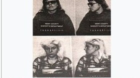 Mugshots from 1988 arrests of Gwen Graham (top) and Catherine Wood 