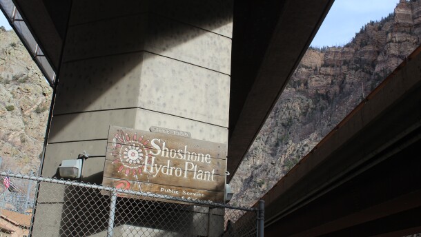 The Shoshone Hydroelectric Plant is operated by Xcel Energy, just off of I-70 in Glenwood Canyon. The water right that the company uses to generate power there is one of the oldest on the Colorado River.