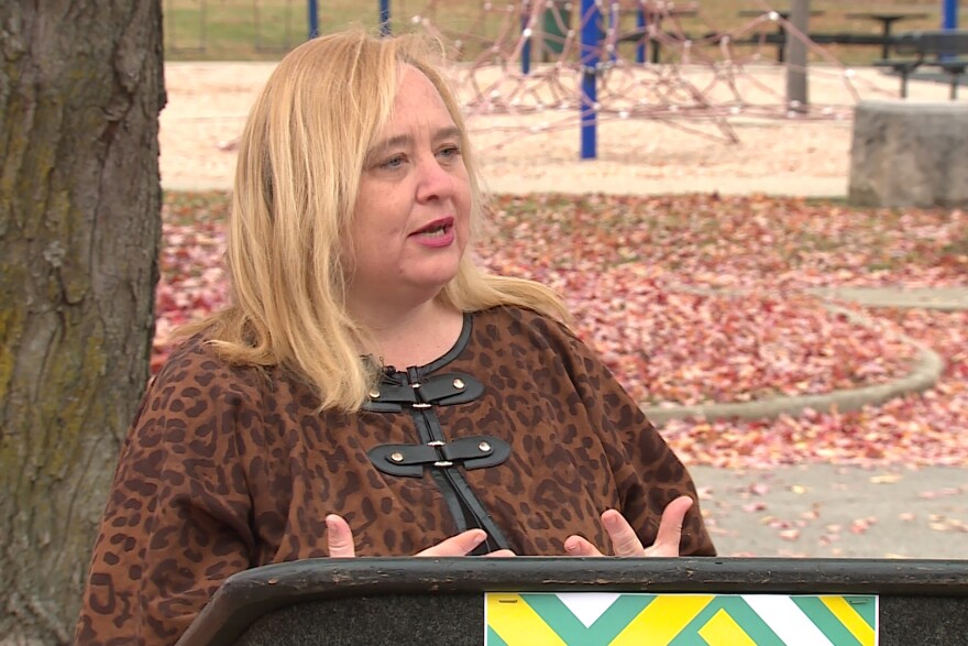 Barge has denied the allegations, but suspended her campaign for Bloomington mayor.