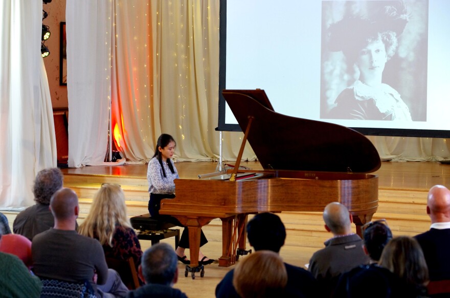 Yuan Zhuang performs "Autumn," from Cécile Chaminade's Concert Etudes, at Piano Music from 20th Century France.