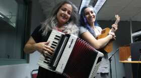 Beth McKee &amp; Renee Arozqueta. Photo: Matthew Peddie, WMFE