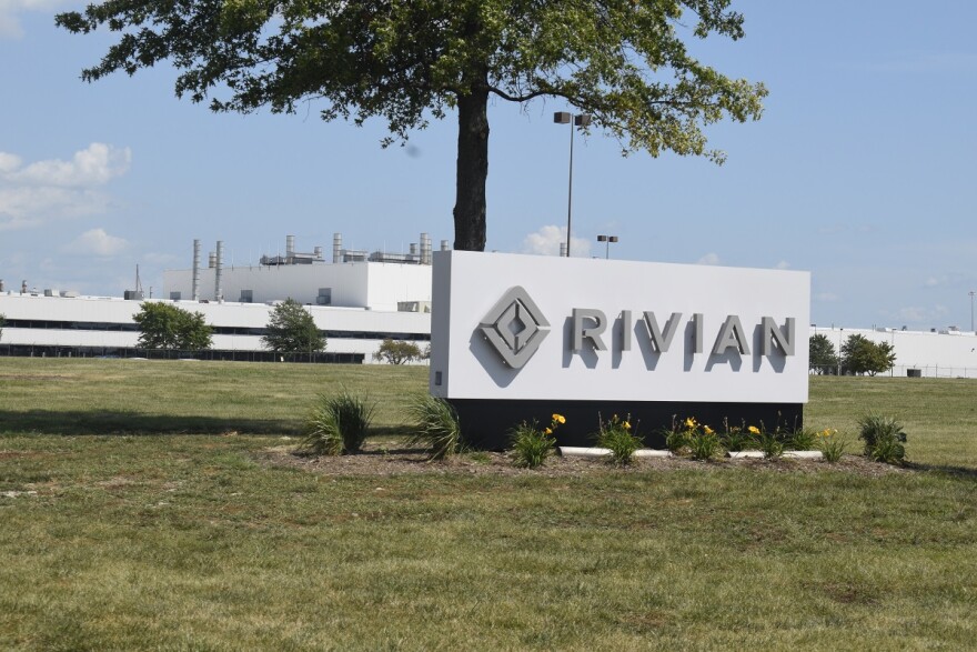 Rivian has leased a 500,000-square-foot warehouse in Normal for parts sorting as part of its ramp-up to production next summer.
