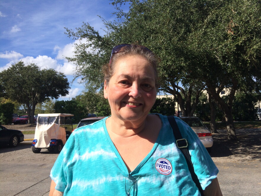 Sun City Center voter Lenore Kennedy