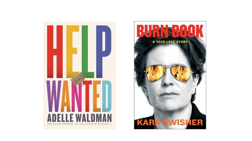 Waldman book: W.W. Norton & Company (l); Swisher book: Simon & Schuster (r)