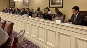  The Ohio Redistricting Commission holds hearings on proposed congressional district maps from the public on Feb. 23, 2022.