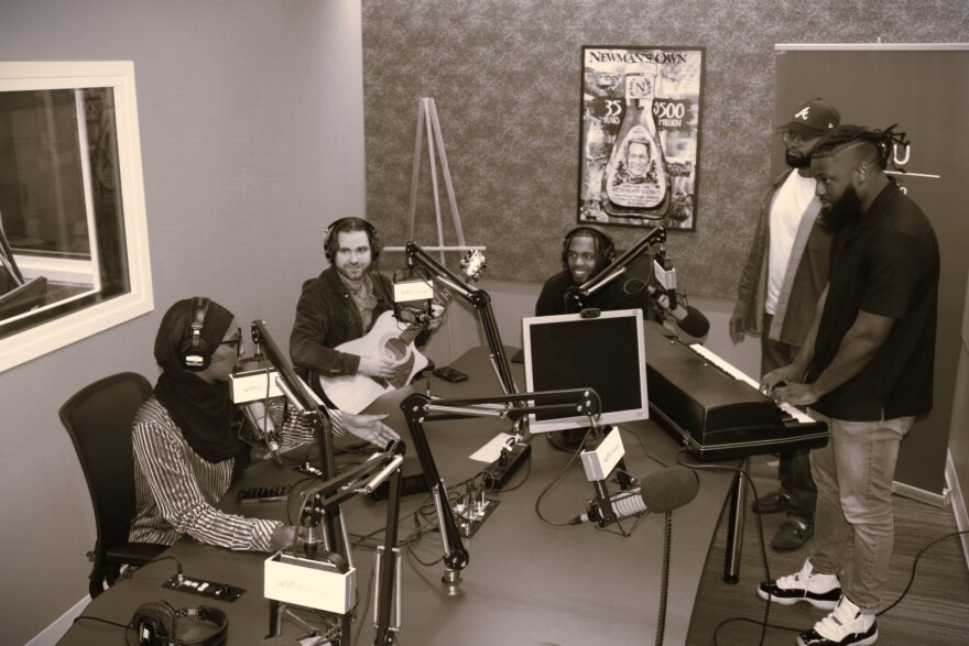 Keila Myles & The Moose Knuckles at WSHU Public Radio's studios.