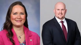 Michigan State Rep. Carrie Rheingans (left) and her challenger, Justin Griffis.