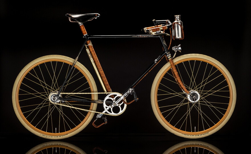 A bike from Ascari Bicycles in Brooklyn, NY.